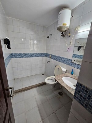 Bathroom in 3 BHK Apartment at Unitech Uniworld Gardens 2, Sector 47 – for Sale
