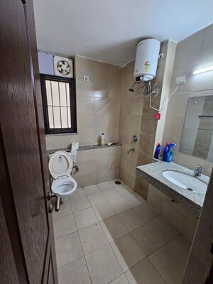 Bathroom in 3 BHK Apartment at Unitech Uniworld Gardens 2, Sector 47 – for Sale