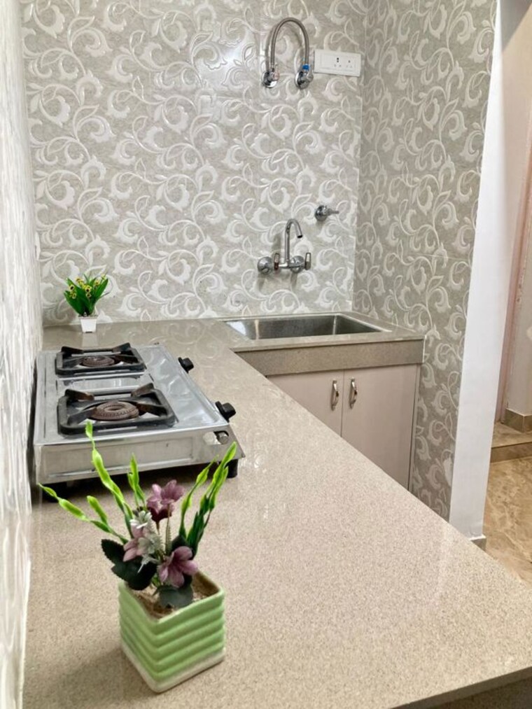 Kitchen, malviya nagar 1 Bedroom 600 Sq.Ft. Builder Floor In Malviya Nagar Delhi 10540603