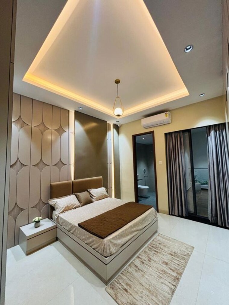 Bedroom, tru-meadows 2 Bedroom 803 Sq.Ft. Apartment In Kondhwa Pune 10540639