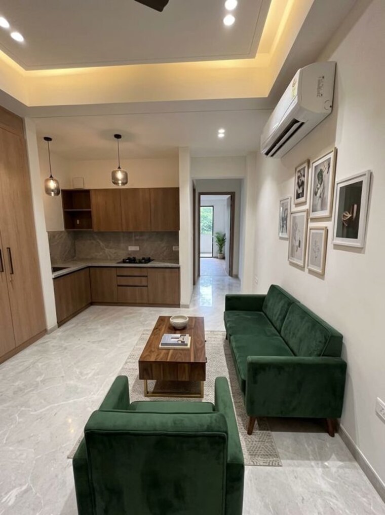 Living Room, dlf-city-phase-v 2 Bedroom 1200 Sq.Ft. Builder Floor In Dlf Phase V Gurgaon 10540663