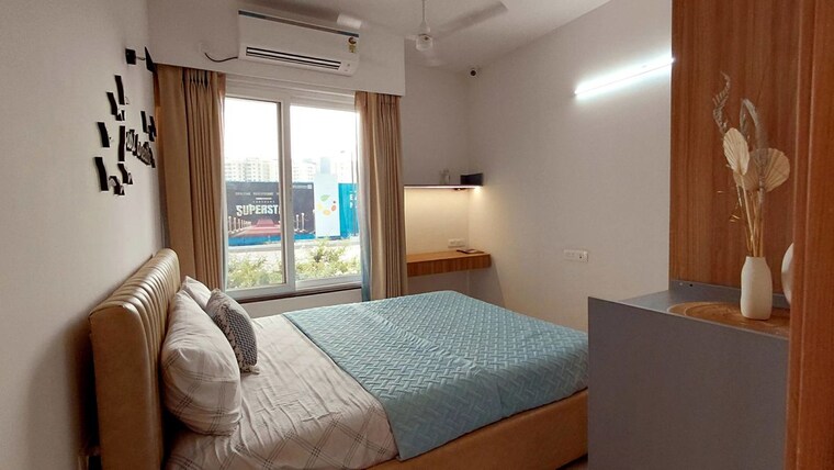 Bedroom, provident-kenvista 2 Bedroom 778 Sq.Ft. Apartment In Kondhwa Pune 10540661