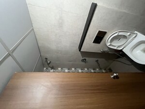 Bathroom in 3 BHK Apartment at Shapoorji Pallonji Vahana Yahavi Phase 1, Bavdhan – for Rent