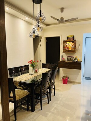 Dining area in 3 BHK Apartment at Rohan Madhuban Phase 2, Bavdhan – for Rent