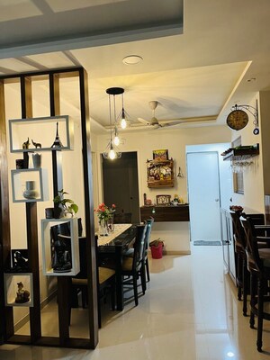 Dining area in 3 BHK Apartment at Rohan Madhuban Phase 2, Bavdhan – for Rent