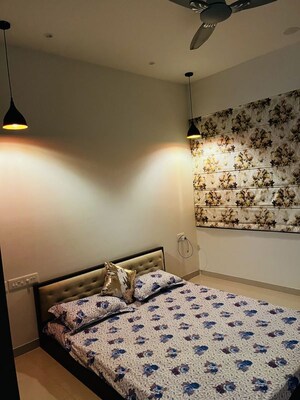 Bedroom in 3 BHK Apartment at Rohan Madhuban Phase 2, Bavdhan – for Rent