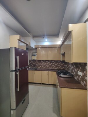 Kitchen in 3.5 BHK Apartment at Gaur City 6th Avenue, Sector 4 Greater Noida – for Rent