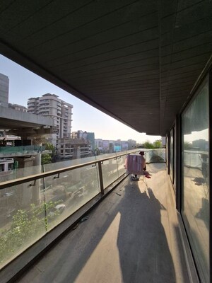 Balcony in 3 BHK Apartment at DLH Legacy, Juhu – for Rent