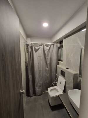 Bathroom in 3 BHK Apartment at DLH Legacy, Juhu – for Rent