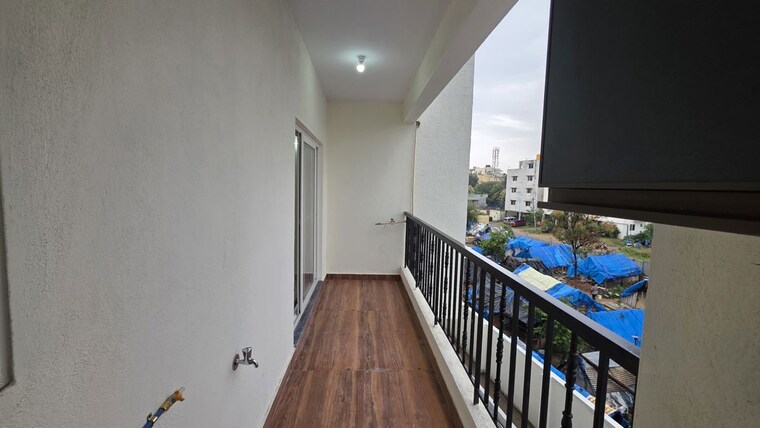 Balcony, yoga-sai-srikaram 2 Bedroom 1300 Sq.Ft. Apartment In Kaggadasapura Bangalore 10540699
