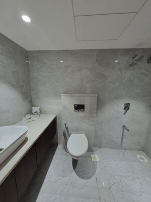 Bathroom in 3 BHK Apartment at The Park Residency Andheri, Andheri West – for Rent