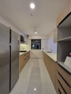 Kitchen in 3 BHK Apartment at The Park Residency Andheri, Andheri West – for Rent