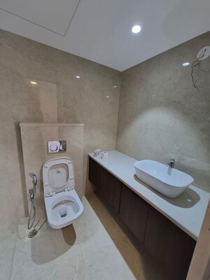 Bathroom in 3 BHK Apartment at The Park Residency Andheri, Andheri West – for Rent