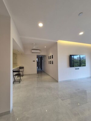 Living Room in 3 BHK Apartment at The Park Residency Andheri, Andheri West – for Rent