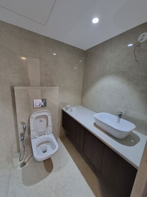 Bathroom in 3 BHK Apartment at The Park Residency Andheri, Andheri West – for Rent