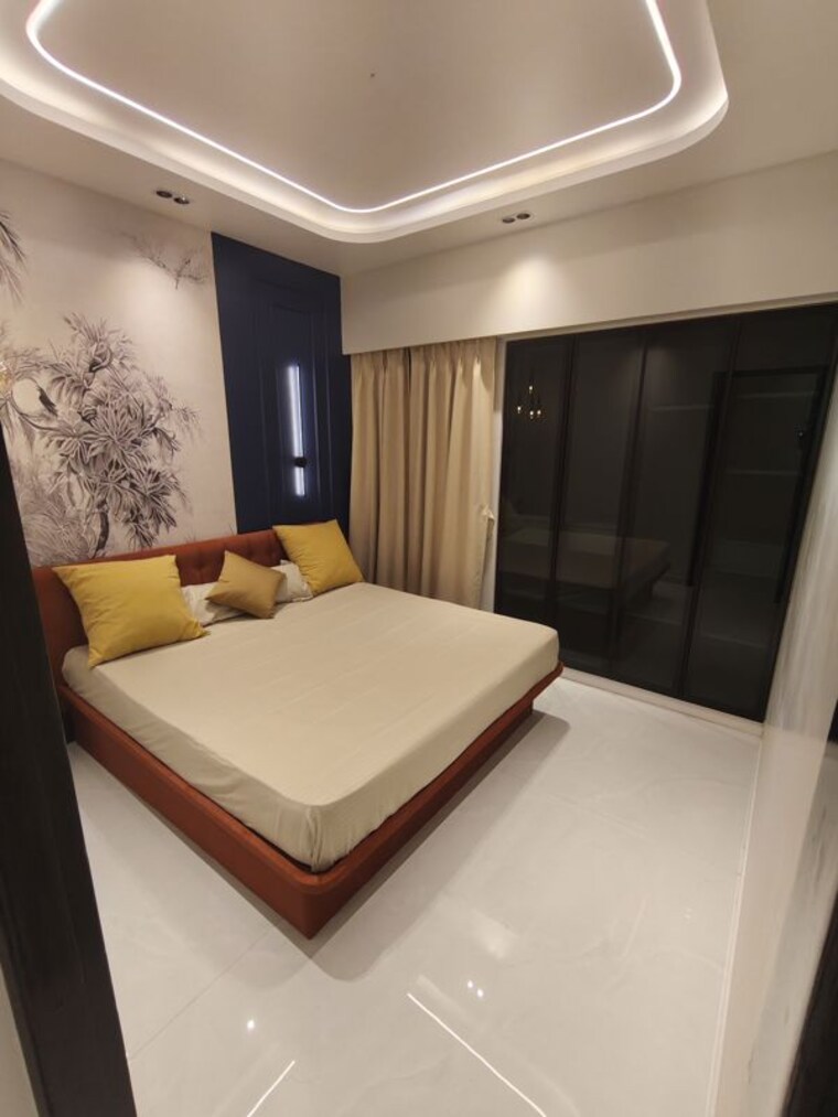 Bedroom, dosti-west-county-phase-4-dosti-pine 2 Bedroom 650 Sq.Ft. Apartment In Balkum Pada Thane 10540710
