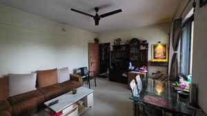Living Room in 2 BHK Apartment at Kailash Plaza, Kopar Khairane – for Rent