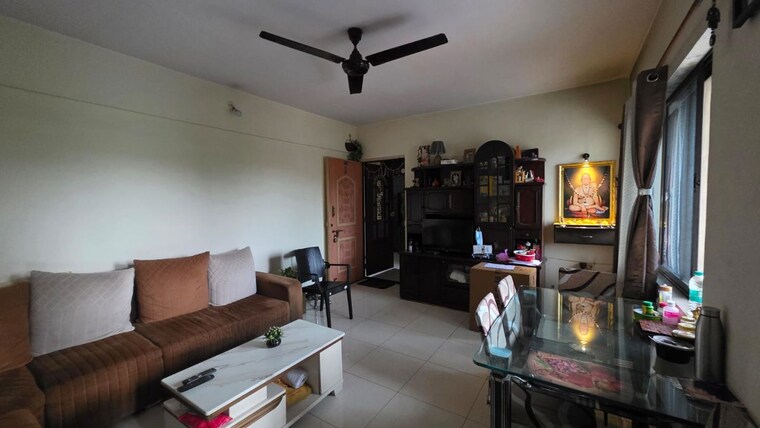 Living Room, kailash-plaza 2 Bedroom 650 Sq.Ft. Apartment In Kopar Khairane Navi Mumbai 10540716