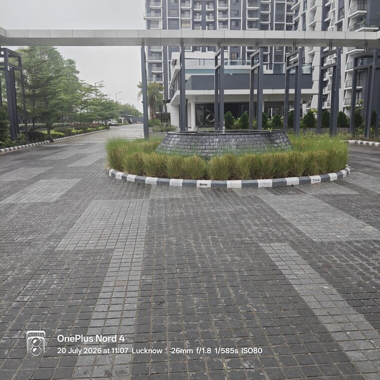 Exterior View, one-oak-natura 2.5 Bedroom 1400 Sq.Ft. Apartment In Sushant Golf City Lucknow 10540724