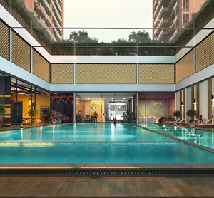 Swimming Pool in 4 BHK Apartment at Aurum Alumni Accord, Sector 25 Yamuna Expressway – for Sale
