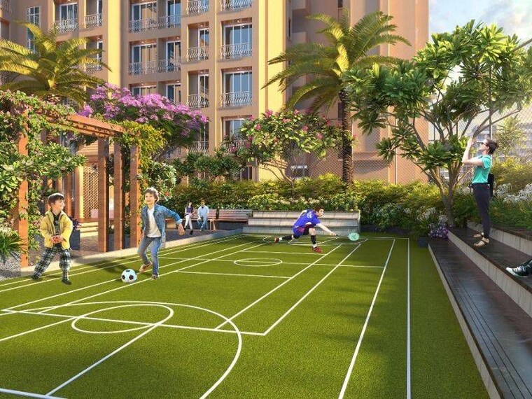 Garden, sethi-palacio 1 Bedroom 700 Sq.Ft. Apartment In Vasai West Palghar 10539057