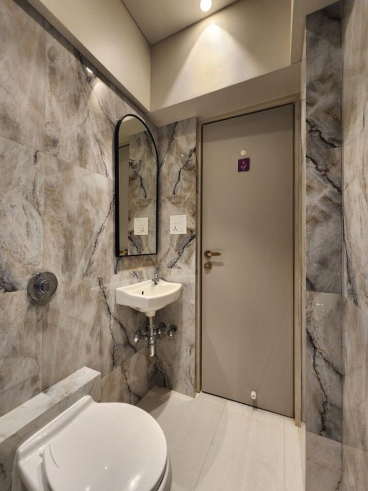 Bathroom, sethi-palacio 1 Bedroom 700 Sq.Ft. Apartment In Vasai West Palghar 10539057