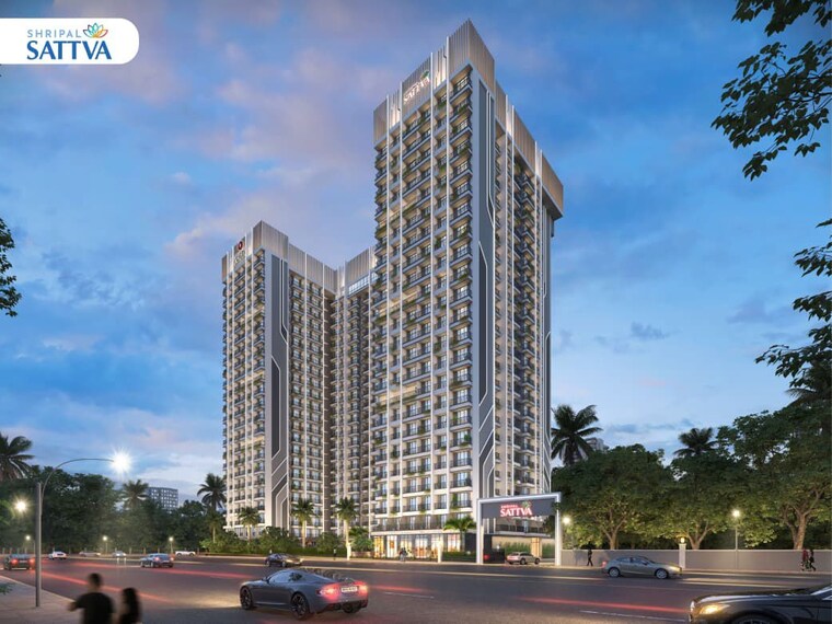Exterior View, shripal-sattva 1 Bedroom 690 Sq.Ft. Apartment In Vasai West Palghar 10538707