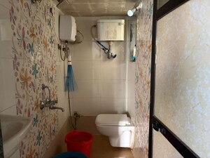 Bathroom in 1 BHK Apartment at Mahadev Apartment Koparkhairane, Kopar Khairane – for Rent