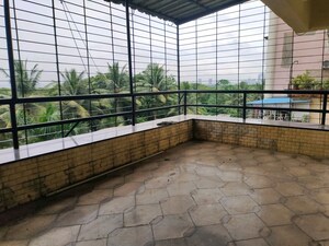 Balcony in 2 BHK Apartment at Sea Breeze Tower, Nerul – for Rent