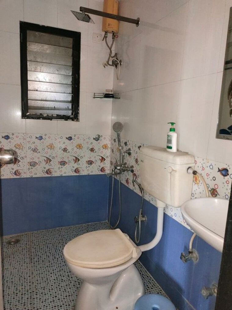 Bathroom, sea-breeze-tower 2 Bedroom 1200 Sq.Ft. Apartment In Nerul Navi Mumbai 10540769