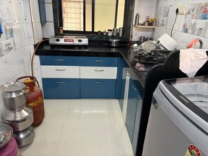 Kitchen in 1 BHK Apartment at Mahadev Apartment Koparkhairane, Kopar Khairane – for Sale