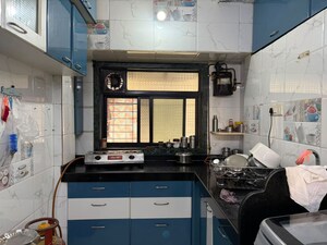 Kitchen in 1 BHK Apartment at Mahadev Apartment Koparkhairane, Kopar Khairane – for Sale