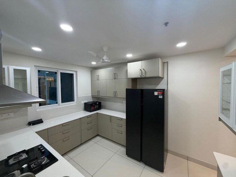 Kitchen, trendset-jayabheri-elevate 3 Bedroom 1900 Sq.Ft. Apartment In Madhapur Hyderabad 10540775