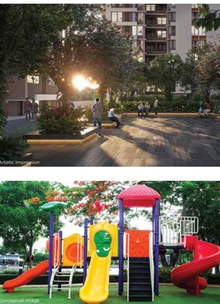 Exterior View, tathawade 3 Bedroom 1000 Sq.Ft. Apartment In Tathawade Pune 10540783