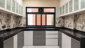 Kitchen in 2 BHK Apartment at Gurukrupa Marina Enclave, Malad West – for Sale