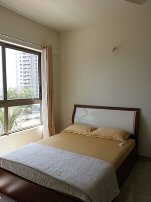 Bedroom in 2 BHK Apartment at Lodha Luxuria, Majiwada – for Rent