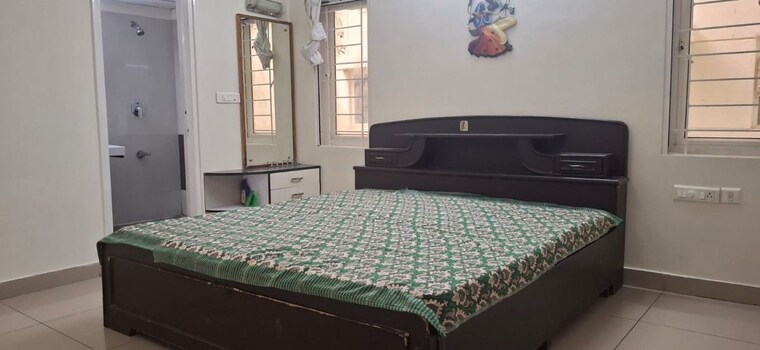 Bedroom, aparna-sarovar 3 Bedroom 1800 Sq.Ft. Apartment In Nallagandla Hyderabad 10540829