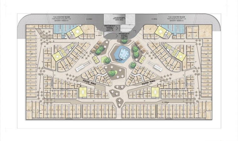 Map Location, migsun-alpha-central Commercial Shop 250 Sq.Ft. In Alpha Ii Greater Noida Greater Noida 10540833