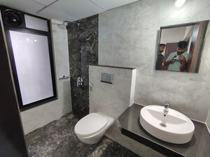 Bathroom in 2 BHK Apartment at Duville Riverdale Grove, Kharadi – for Rent
