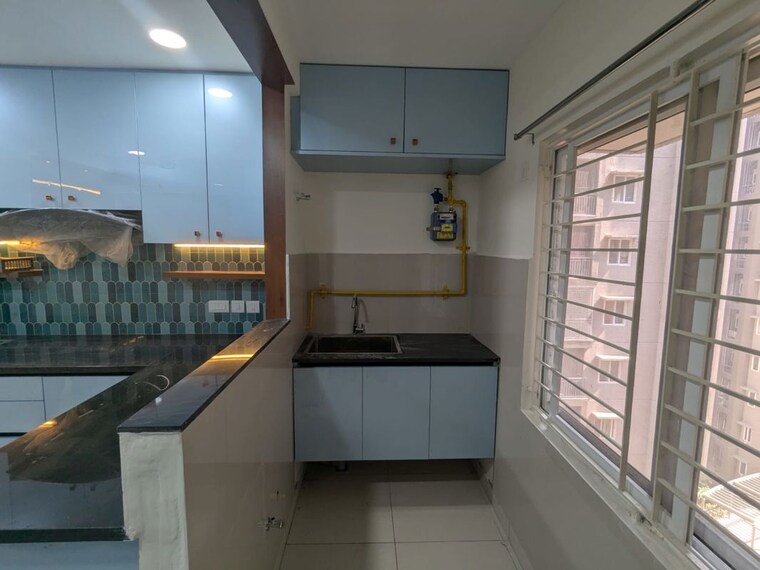 Kitchen, brigade-citadel 3 Bedroom 1793 Sq.Ft. Apartment In Moti Nagar Hyderabad 10540884