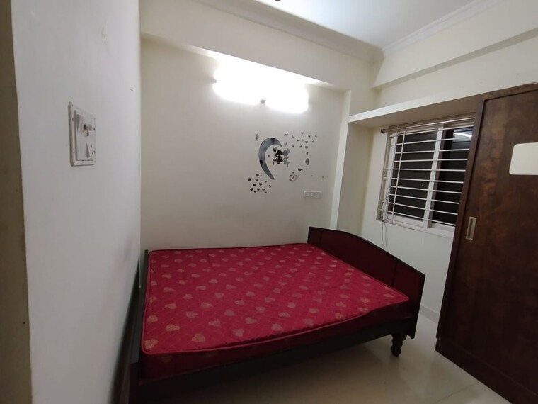 Bedroom, vasathi-anandi 3 Bedroom 1500 Sq.Ft. Apartment In Kokapet Hyderabad 10540889