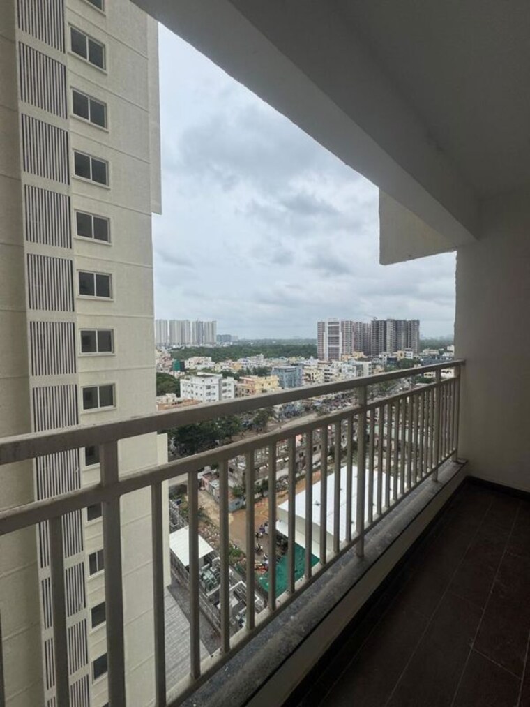 Balcony, candeur-crescent 3 Bedroom 2548 Sq.Ft. Apartment In Serilingampally Hyderabad 10540885
