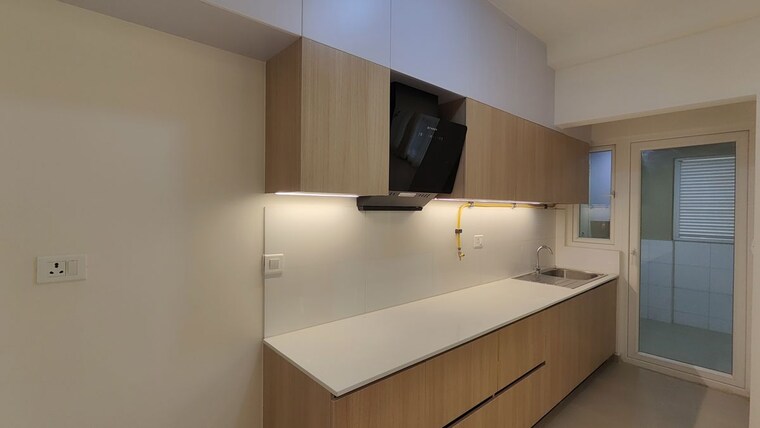 Kitchen, bhartiya-city-nikoo-homes-4 3 Bedroom 2130 Sq.Ft. Apartment In Thanisandra Main Road Bangalore 10540900