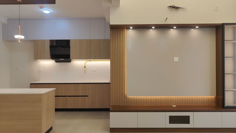 Kitchen, bhartiya-city-nikoo-homes-4 3 Bedroom 2130 Sq.Ft. Apartment In Thanisandra Main Road Bangalore 10540900