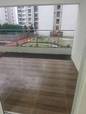 Balcony in  Apartment at Geras World of Joy L, Kharadi – for Rent