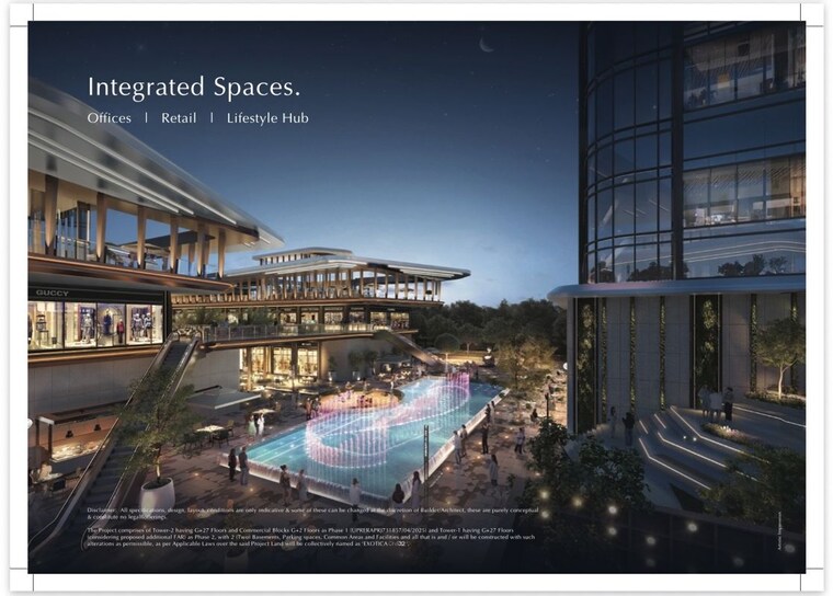 Exterior View, exotica-132 Commercial Office Space 650 Sq.Ft. In Sector 132 Noida 10540939