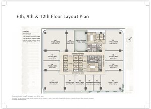 Floor Plan in  Office Space at Exotica 132, Sector 132 – for Sale