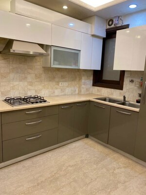 Kitchen in 3 BHK Builder Floor at Ansal Plaza Sector-23, Sector 23 – for Rent