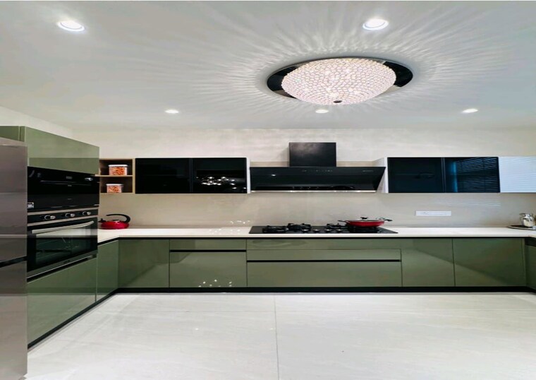 Kitchen, ambala highway 2 Bedroom 2410 Sq.Ft. Apartment In Ambala Highway Zirakpur 10541099