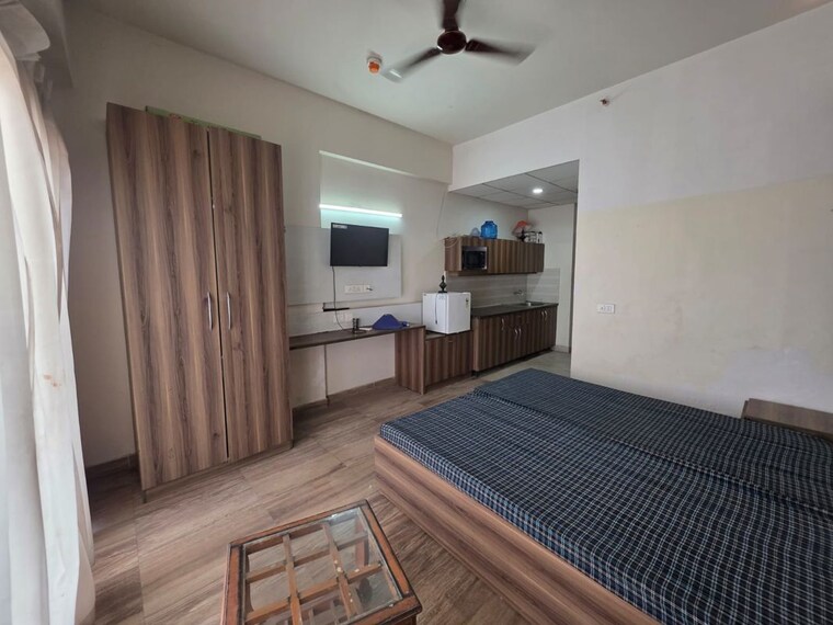 Bedroom, paramount-golfforeste 1 RK 435 Sq.Ft. Apartment In Zeta I Greater Noida Greater Noida 10541119
